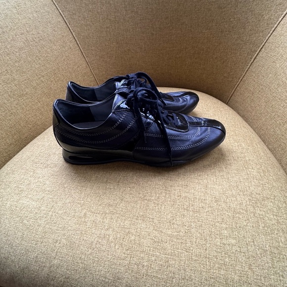 Cole Haan Black Leather Sneakers women - Picture 6 of 13